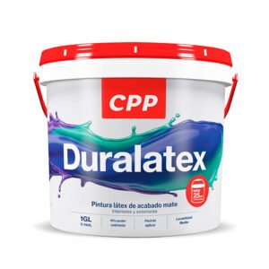 Pintura Látex Duralatex CPP Rojo Teja Mate 1 galón