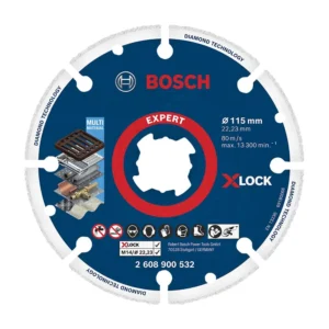 Disco Diamantado Bosch Xlock 115mm para Metal