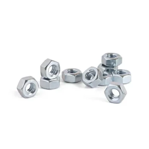 Tuerca hexagonal C 1/4" x 10 unidades