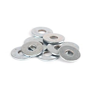 Arandela plana 1/4" x 10 unidades