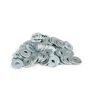 Arandela plana 3/8" x 100 unidades