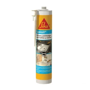 Silicona para baños y cocinas Sanisil 280ml Sika