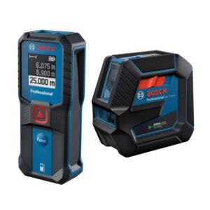 COMBO Medidor Láser GLM 25-23 Bosch + Nivel Láser GCL 250 G Verde Profesional Bosch
